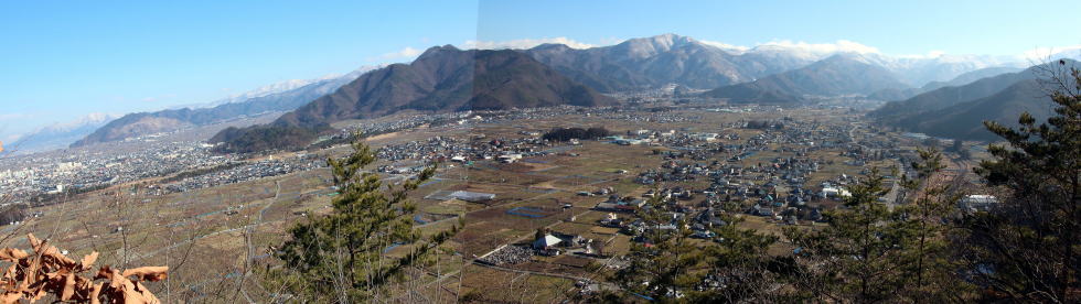 竹の城跡 竹の城山