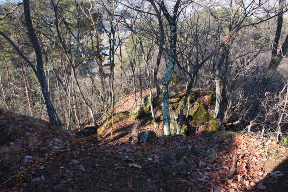 竹の城跡 竹の城山