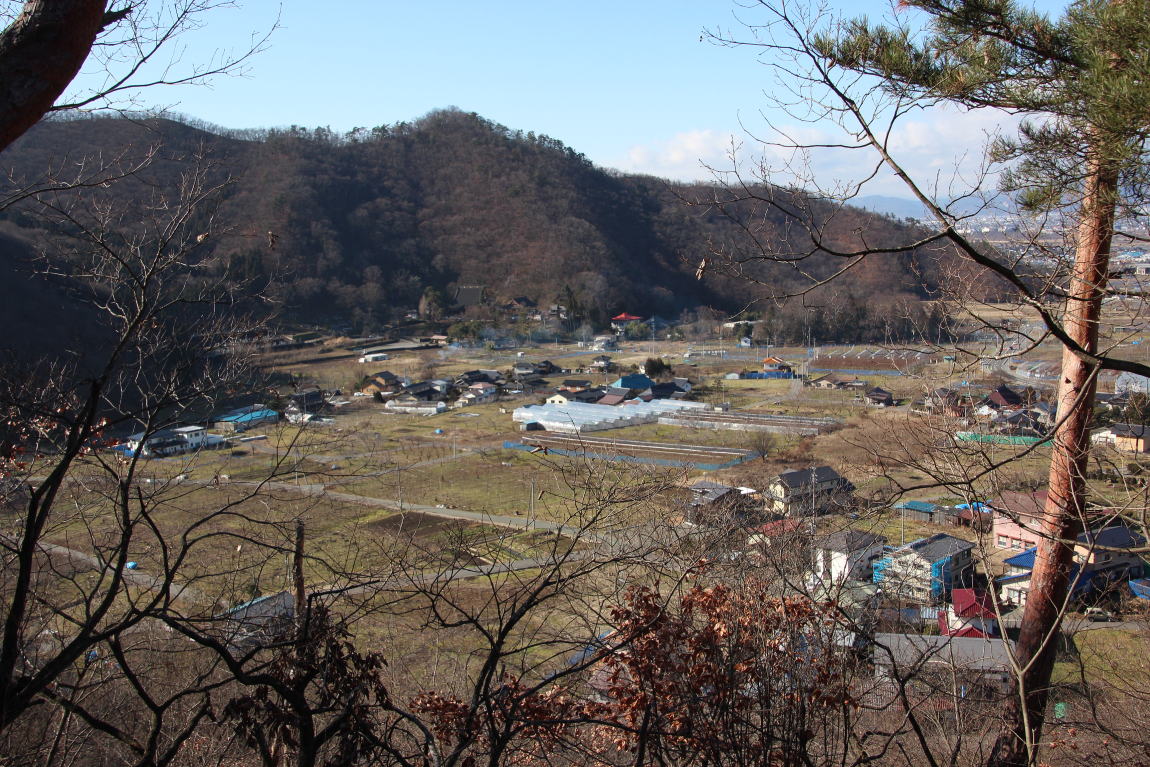 竹の城跡 竹の城山